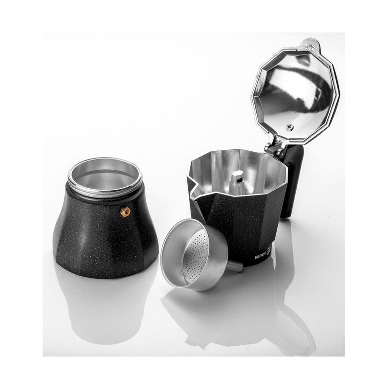Italiensk espresso kaffebrygger FAGOR Tiramisu Aluminium 3 Skodelice