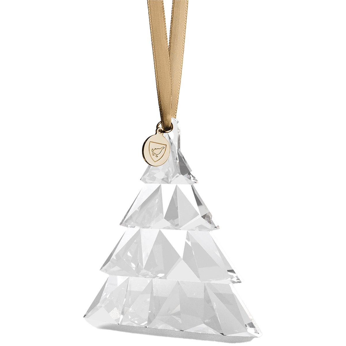 Orrefors Annual Ornament 2026 formet som stiliseret gran, klar