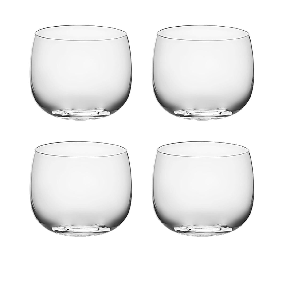 Kosta Boda Nutid tumblerglas, 38 cl, fire glas i sæt