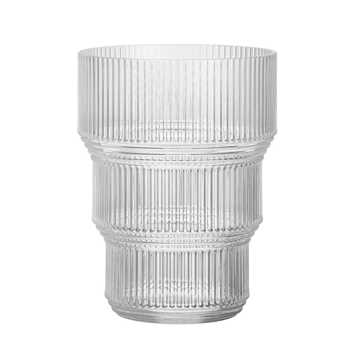 Klar Kosta Boda Pavilion glasvase, 17,3 cm høj