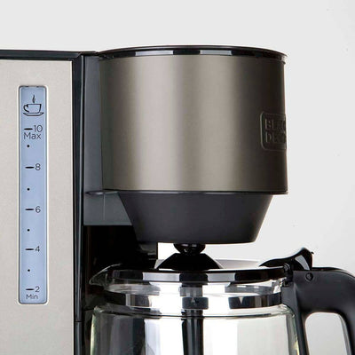 Kaffemaskine med timer Black & Decker ES9200020B Sort 1000 W