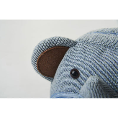 Skoletaske Crochetts Blå 22 x 26 x 8 cm Næsehorn