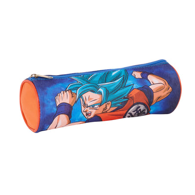 Cylinder Penalhus Dragon Ball Blå Orange 23 x 8 x 8 cm