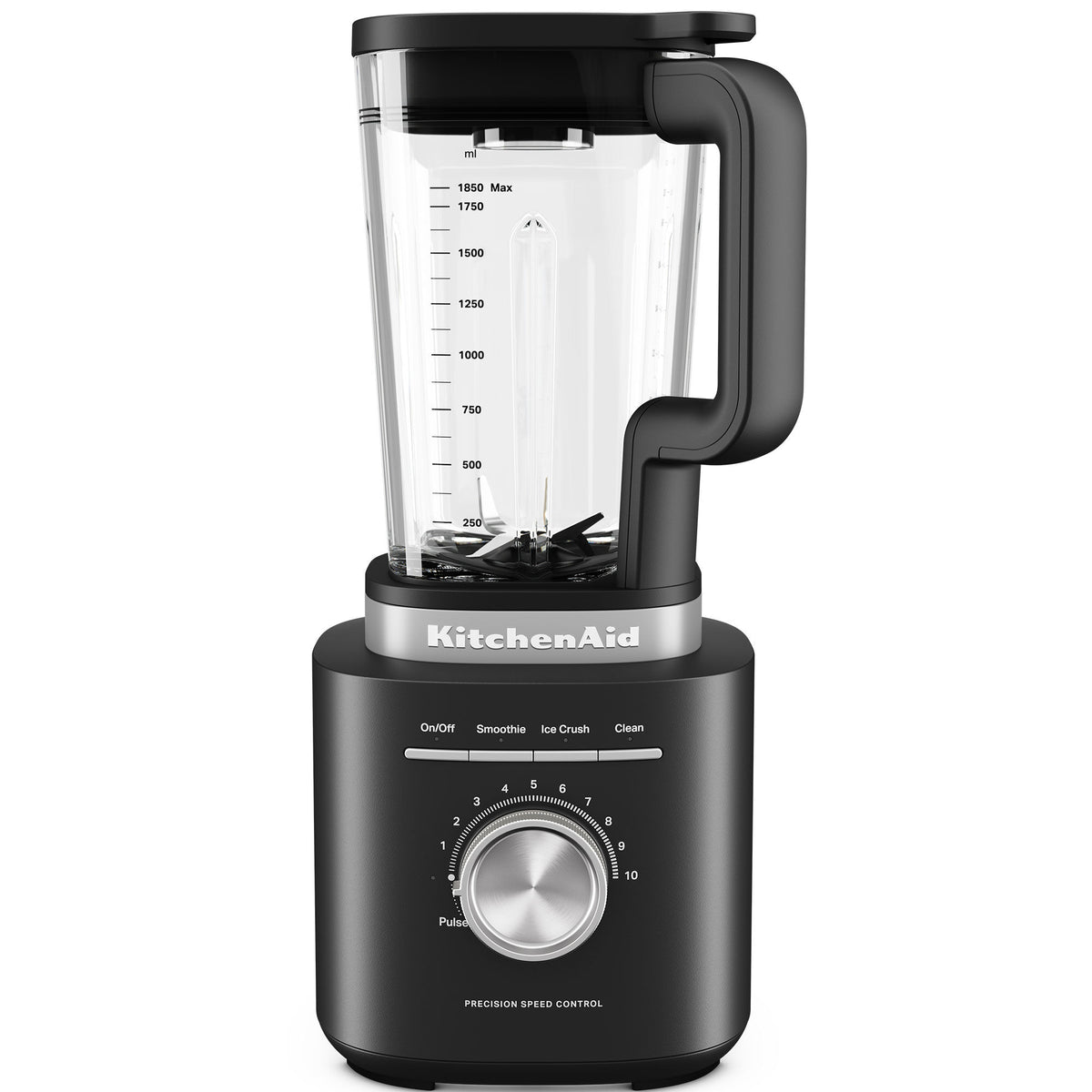KitchenAid Pure Power blender i matte black med 1,85 liters kande