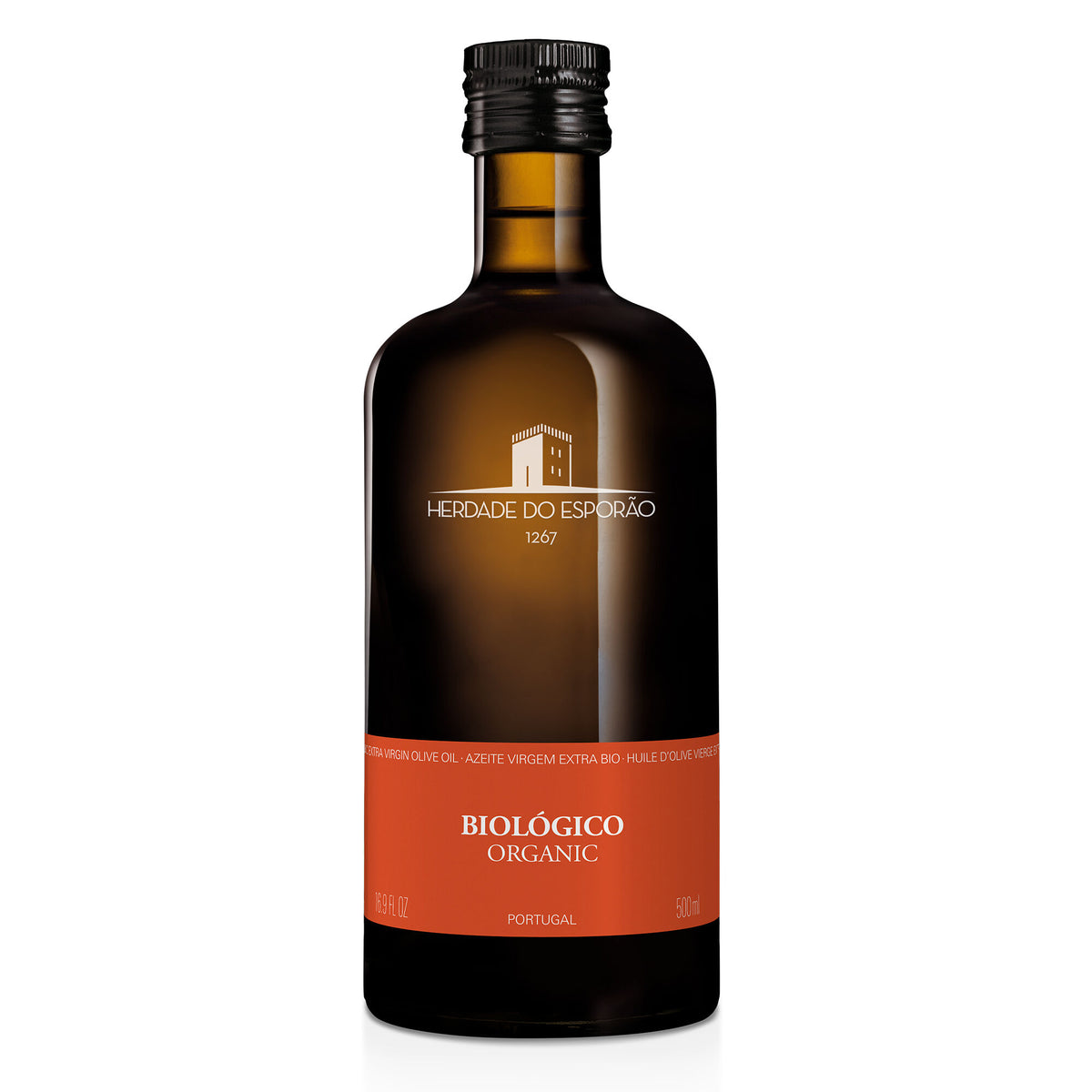 Flaske med Esporao Alentejano økologisk ekstra jomfruolivenolie, 500 ml