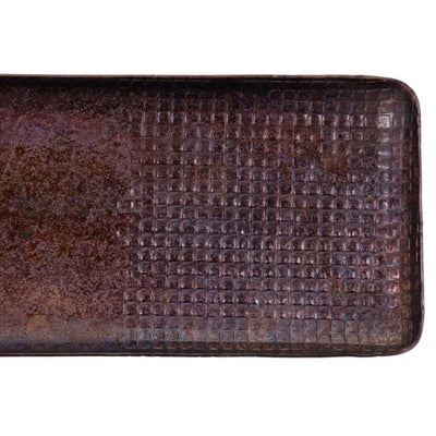 Snackskål / bakke 41,5 x 16 x 3 cm Aluminium Bronze