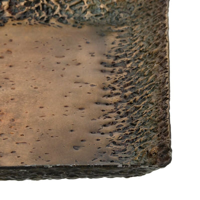 Snackskål / bakke Aluminium Bronze 34 x 34 x 3 cm