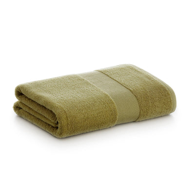 Badeværelse håndklæde Paduana Grøn 100% bomuld 500 g/m² 50 x 100 cm