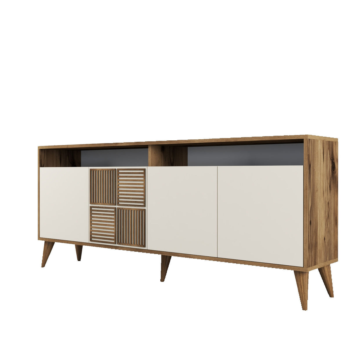 Se NORDVÄRK Milan konsolbord, m. 4 låger, 2 hylder, 2 rum - valnød/creme melamin og plast (180x35) ❤ Kæmpe udvalg i - Køb online på udsalg og tilbud lige nu ❤ Hurtig levering til lave fragtpriser - Varenummer: Boboonline-114219 og barcode / Ean: 8683342719278 på lager - Udsalg på Møbler,Borde,Konsolborde,
Møbler,
Borde,
Dagligstue,
Entré,
Maj deals Store besparelser – op til 71% - Udsalg på mere end 2.281 populære mærker