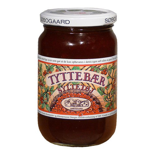 Søbogaard økologisk tyttebærsyltetøj, 400 gram
