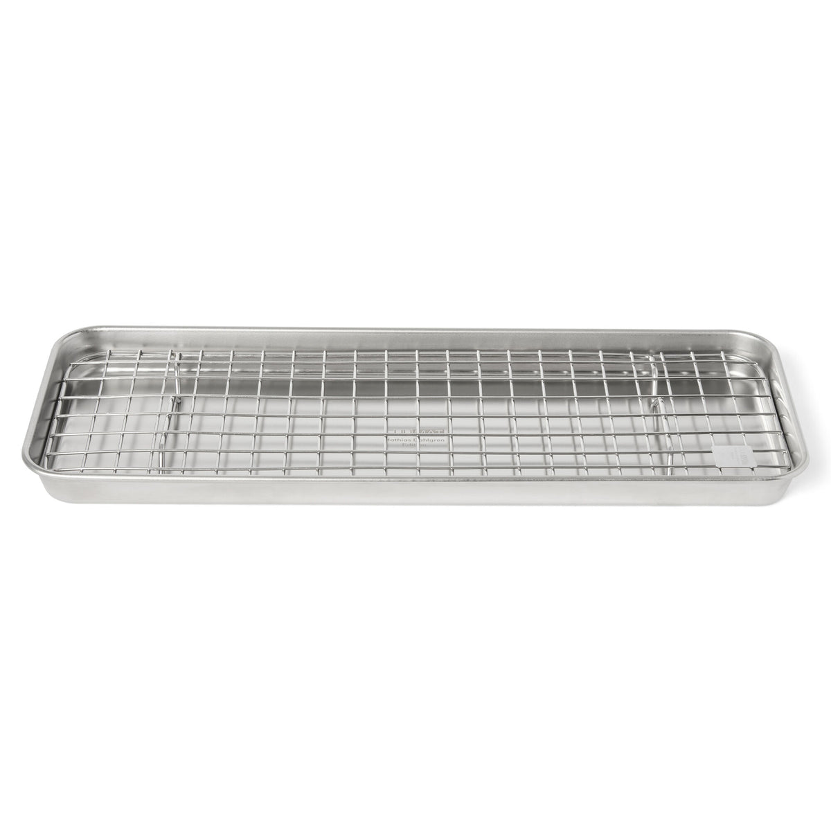 Aflang gastrobakke med rist fra Culimat, 38 × 14 cm