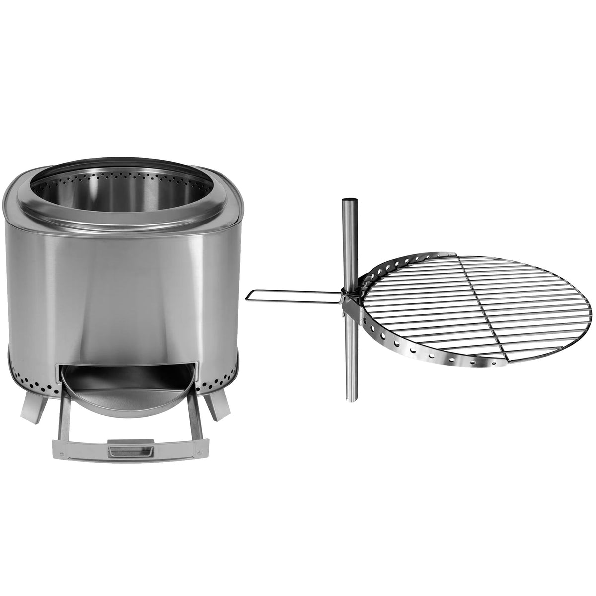 Espegard ildtønde Brasa 50 med grillstativ