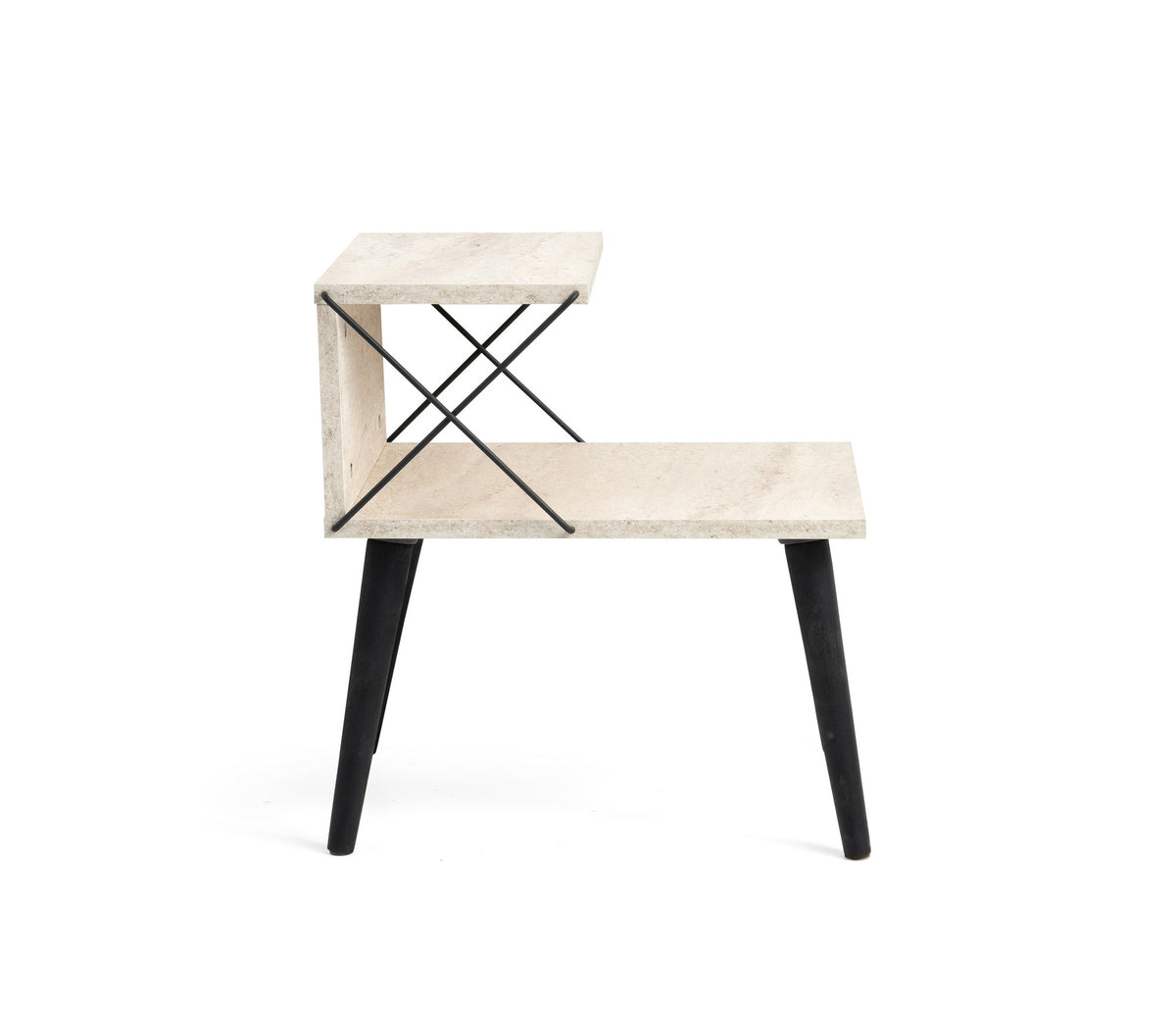 Se FUNZI LIVING Cross natbord, m. bundhylde - travertin melamin og sort bøg (50x40) ❤ Kæmpe udvalg i Funzi Living - Køb online på udsalg og tilbud lige nu ❤ Meget billig fragt og hurtig levering: 1 - 2 hverdage - Varenummer: Boboonline-115356 og barcode / Ean: 8684283111183 på lager - Udsalg på Møbler,Borde,Sengeborde,
Møbler,
Borde,
Soveværelse,
Sengeborde, Spar op til 51% - Over 785 kendte brands på udsalg