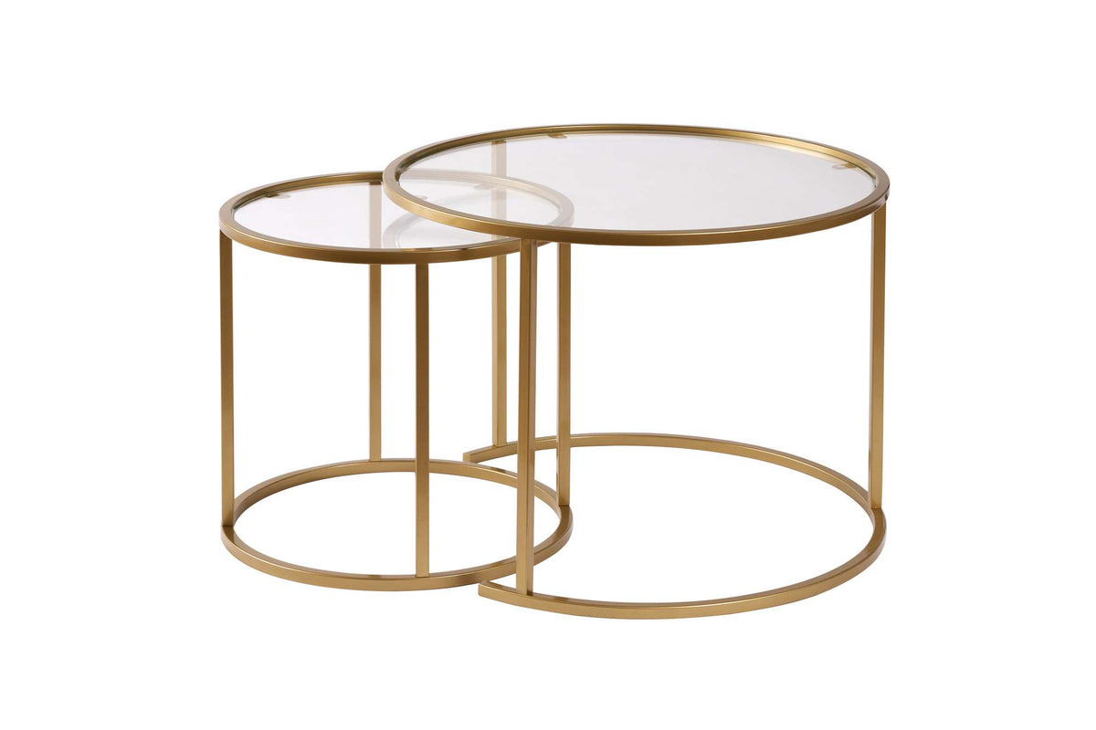 Se NORDVÄRK Aurum sofabordssæt, rund - klar glas og guld metal (Ø60, Ø42) (Sæt med 2) ❤ Kæmpe udvalg i - Køb online på udsalg og tilbud lige nu ❤ Lav fragtpris og hurtig levering - Varenummer: Boboonline-120153 og barcode / Ean: 8684283511709 på lager - Udsalg på Møbler,Borde,Sofaborde,
Juli deals,
Møbler,
Borde,
Glasborde,
Glas sofaborde, Få op til 69% i rabat - Shop udsalg fra mere end 1.798 mærker