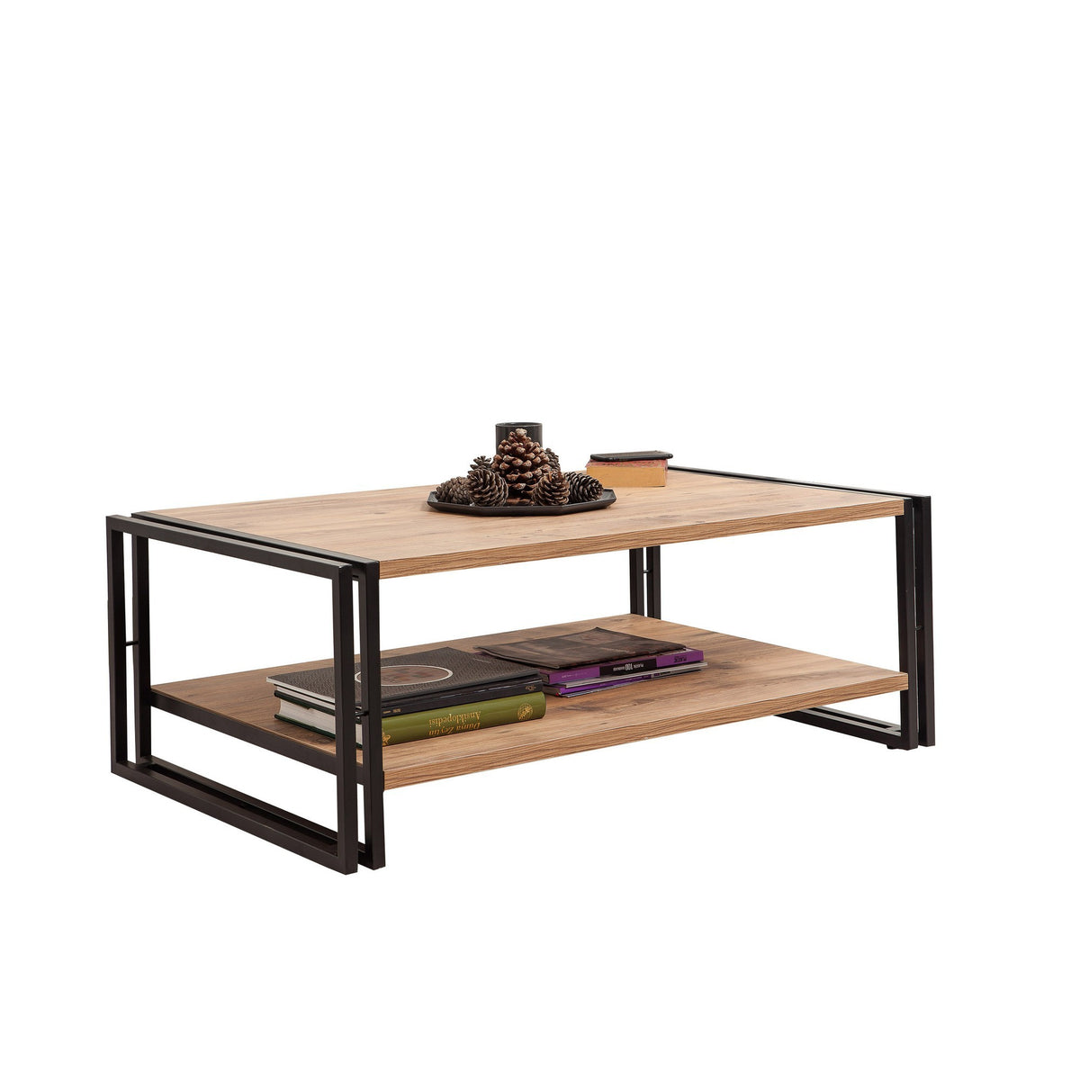 Se NORDVÄRK Cosmo Rectus sofabord, m. 1 hylde - Atlantic Pine melamin og sort metal (110x70) ❤ Kæmpe udvalg i - Køb online på udsalg og tilbud lige nu ❤ Billig fragt og hurtig levering - Varenummer: Boboonline-114207 og barcode / Ean: 8681875315554 på lager - Udsalg på Møbler,Borde,Sofaborde,
Møbler,
Borde,
Sofabord med opbevaring,
Dagligstue,
Borde til Store besparelser – op til 77% - Store besparelser på over 2.281 brands