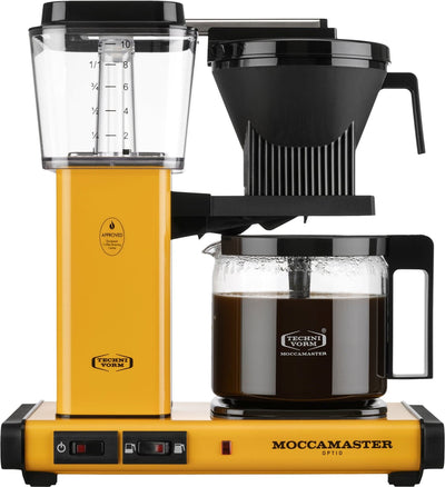 Se Moccamaster Moccamaster Optio Yellow Pepper - Kaffemaskiner ❤ Stort online udvalg i Moccamaster ❤ Meget billig fragt og hurtig levering: 1 - 2 hverdage - Varenummer: MGS-S12706073 og barcode / Ean: 8712072536043 på lager - Udsalg på Bolig - Køkkenudstyr - Kaffe & te - Kaffemaskiner Spar op til 57% - Over 1334 design brands på udsalg