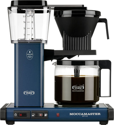 Se Moccamaster Moccamaster Optio Midnight Blue - Kaffemaskiner ❤ Stort online udvalg i Moccamaster ❤ Meget billig fragt og hurtig levering: 1 - 2 hverdage - Varenummer: MGS-S12705889 og barcode / Ean: 8712072539112 på lager - Udsalg på Bolig - Køkkenudstyr - Kaffe & te - Kaffemaskiner Spar op til 54% - Over 1334 design brands på udsalg