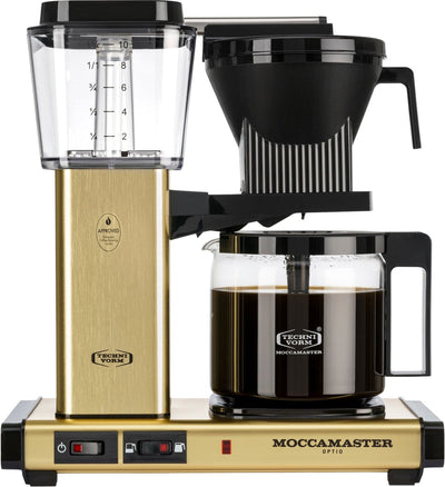 Se Moccamaster Moccamaster Optio Gold - Kaffemaskiner ❤ Stort online udvalg i Moccamaster ❤ Meget billig fragt og hurtig levering: 1 - 2 hverdage - Varenummer: MGS-S12246786 og barcode / Ean: 8712072539167 på lager - Udsalg på Bolig - Køkkenudstyr - Kaffe & te - Kaffemaskiner Spar op til 63% - Over 1334 design brands på udsalg