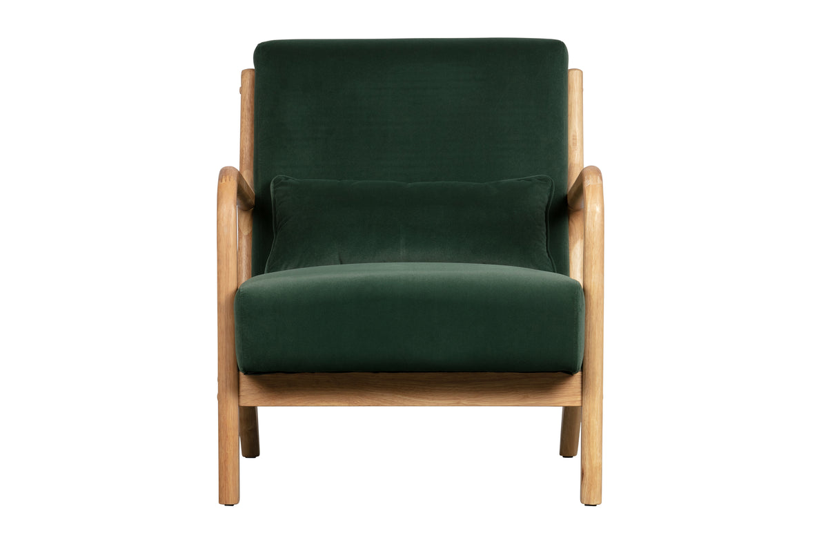 Se WOOOD Mark lænestol, m. pude - grøn polyester fløjl og natur gummitræ ❤ Kæmpe udvalg i WOOOD - Køb online på udsalg og tilbud lige nu ❤ Meget billig fragt og hurtig levering: 1 - 2 hverdage - Varenummer: Boboonline-84464 og barcode / Ean: 8714713089338 på lager - Udsalg på Møbler,Stole,Lænestole,
Stole,
Lænestole i stof,
Dagligstue,
Stole til stuen,
Velour- Spar op til 51% - Over 785 kendte brands på udsalg