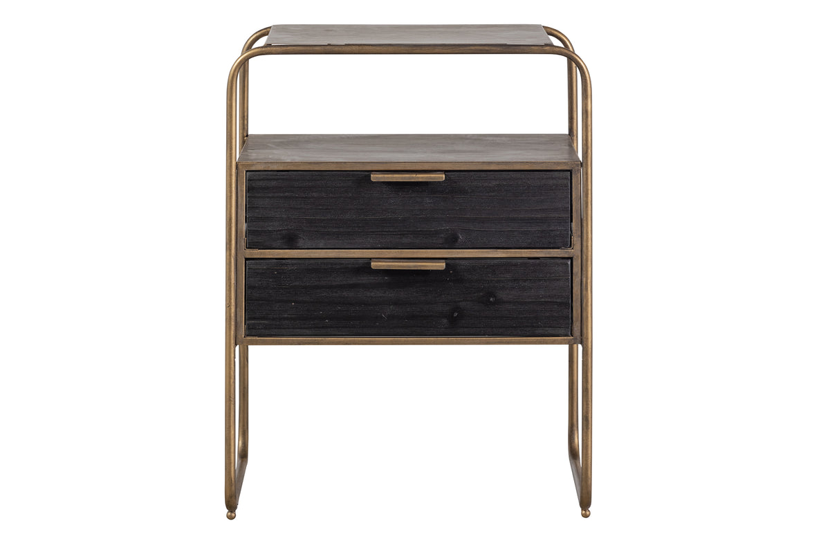 Se WOOOD Collection sengebord, m. 2 skuffer - antik messing metal og sort træ (45x38) ❤ Kæmpe udvalg i WOOOD - Køb online på udsalg og tilbud lige nu ❤ Billig fragt • Hurtig levering - Varenummer: Boboonline-85696 og barcode / Ean: 8714713155217 på lager - Udsalg på Møbler,Borde,Sengeborde,
Borde,
Sengeborde med skuffer,
Soveværelse,
Sengeborde,
Møbl Store besparelser – op til 67% - Udsalg på mere end 2.281 populære mærker