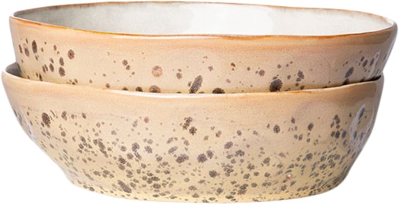 Se HK Living 70s Ceramics Pasta Bowls Tiger set of 2 - Serveringsskåle ❤ Stort online udvalg i HK Living ❤ Meget billig fragt og hurtig levering: 1 - 2 hverdage - Varenummer: MGS-S12069162 og barcode / Ean: 8718921043946 på lager - Udsalg på Bolig - Borddækning - Skåle & fade - Serveringsskåle Spar op til 57% - Over 785 kendte brands på udsalg