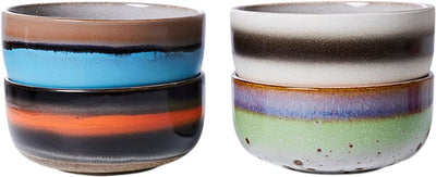 Se HK Living 70s Ceramics Dessert Bowls Freak out set of 4 - Serveringsskåle ❤ Stort online udvalg i HK Living ❤ Meget billig fragt og hurtig levering: 1 - 2 hverdage - Varenummer: MGS-S12069167 og barcode / Ean: 8718921053839 på lager - Udsalg på Bolig - Borddækning - Skåle & fade - Serveringsskåle Spar op til 56% - Over 785 kendte brands på udsalg