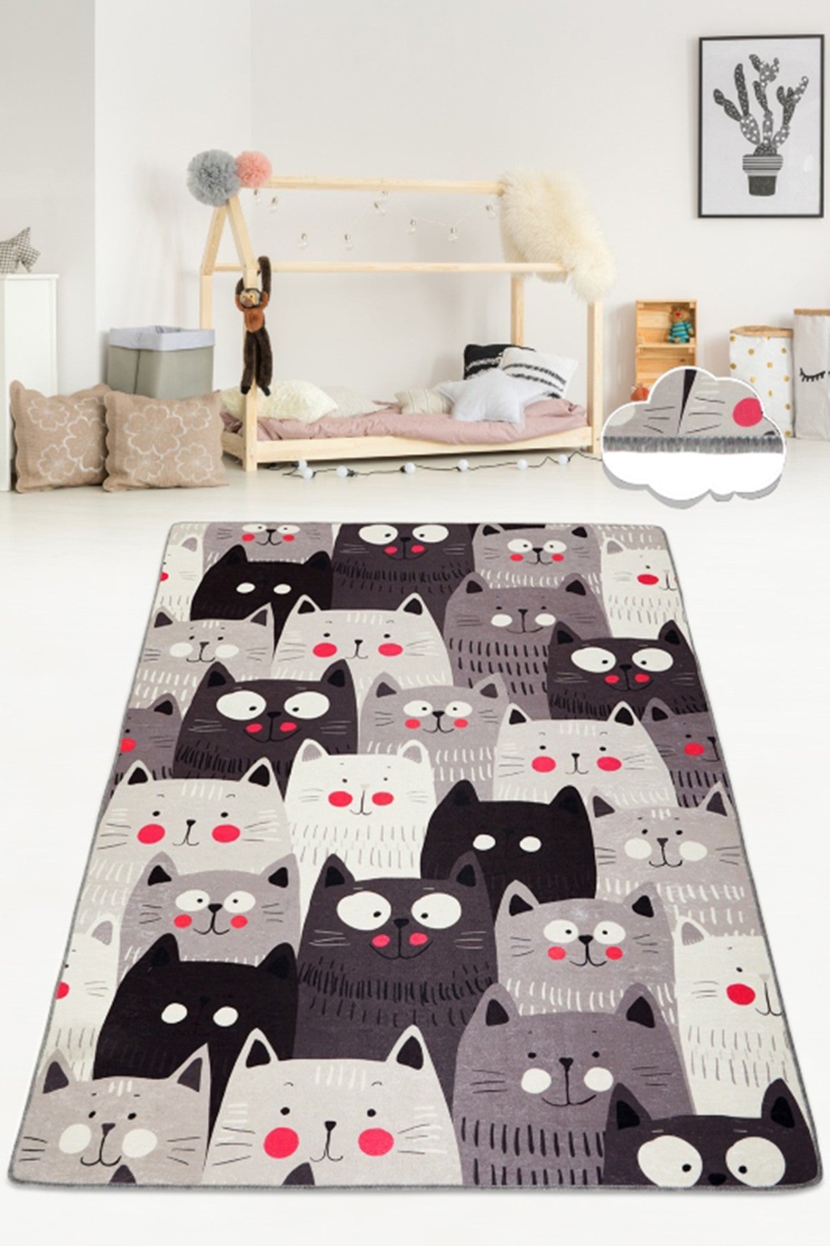 Se TEPPI Cats Hall gulvtæppe til børn, rektangulær - multifarvet polyester (80x150) ❤ Kæmpe udvalg i - Køb online på udsalg og tilbud lige nu ❤ Billig fragt og hurtig levering - Varenummer: Boboonline-107988 og barcode / Ean: 8682870506848 på lager - Udsalg på Børn,Gulvtæpper til børn,
Maj deals Op til 63% rabat - Over 1.329 brands på online udsalg