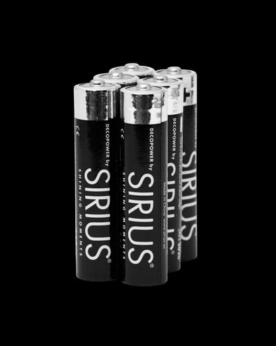 Se Sirius - AAA DecoPower batterier by , 6 stk, Blå/Sølv ✔ Kæmpe udvalg i Sirius ✔ Hurtig levering: 1 - 2 Hverdage samt billig fragt - Varenummer: RKTK-SI88802 og barcode / Ean: '5707310888025 på lager - Udsalg på Spar op til 51% - Over 1300 kendte brands på udsalg