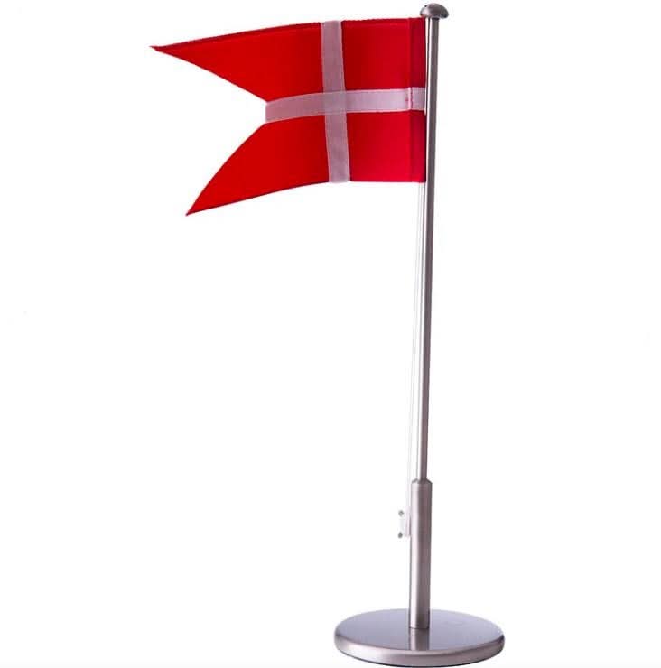 Fortinnet Flagstang m. dåbsfod 40 cm.