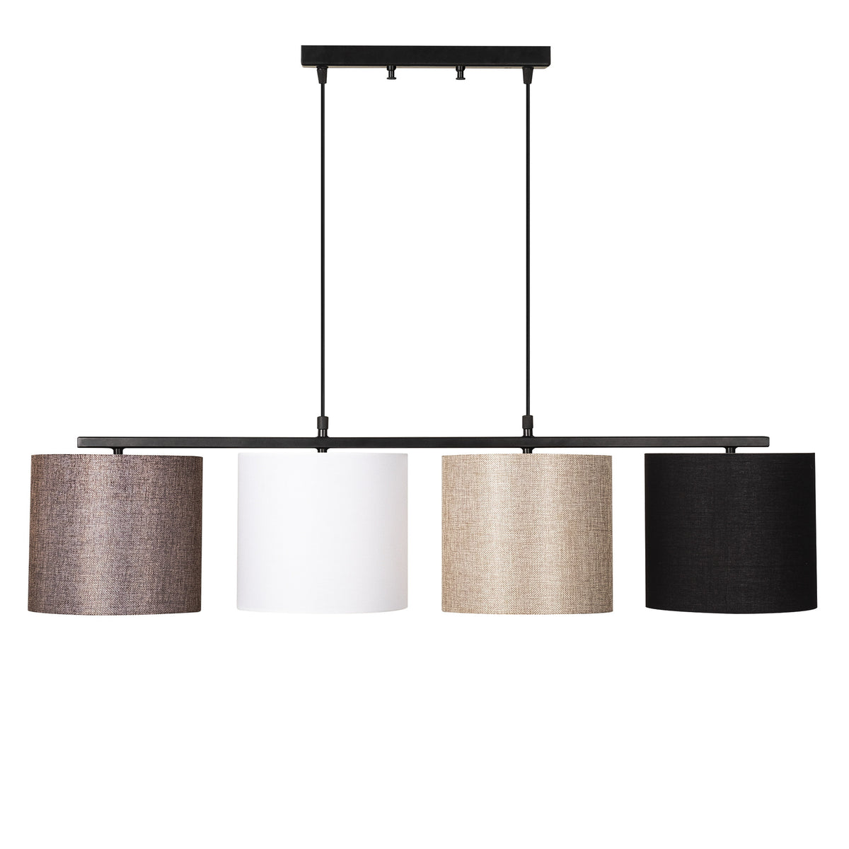 Se LUMI Ragusa loftlampe - hvid/brun/sort stof og sort metal ❤ Kæmpe udvalg i LUMI - Køb online på udsalg og tilbud lige nu ❤ Billig fragt og hurtig levering - Varenummer: Boboonline-102522 og barcode / Ean: 8681875468434 på lager - Udsalg på Interiør,Belysning,Lamper,Loftlamper Spar stort – op til 71% - Over 2.739 brands med daglige tilbud