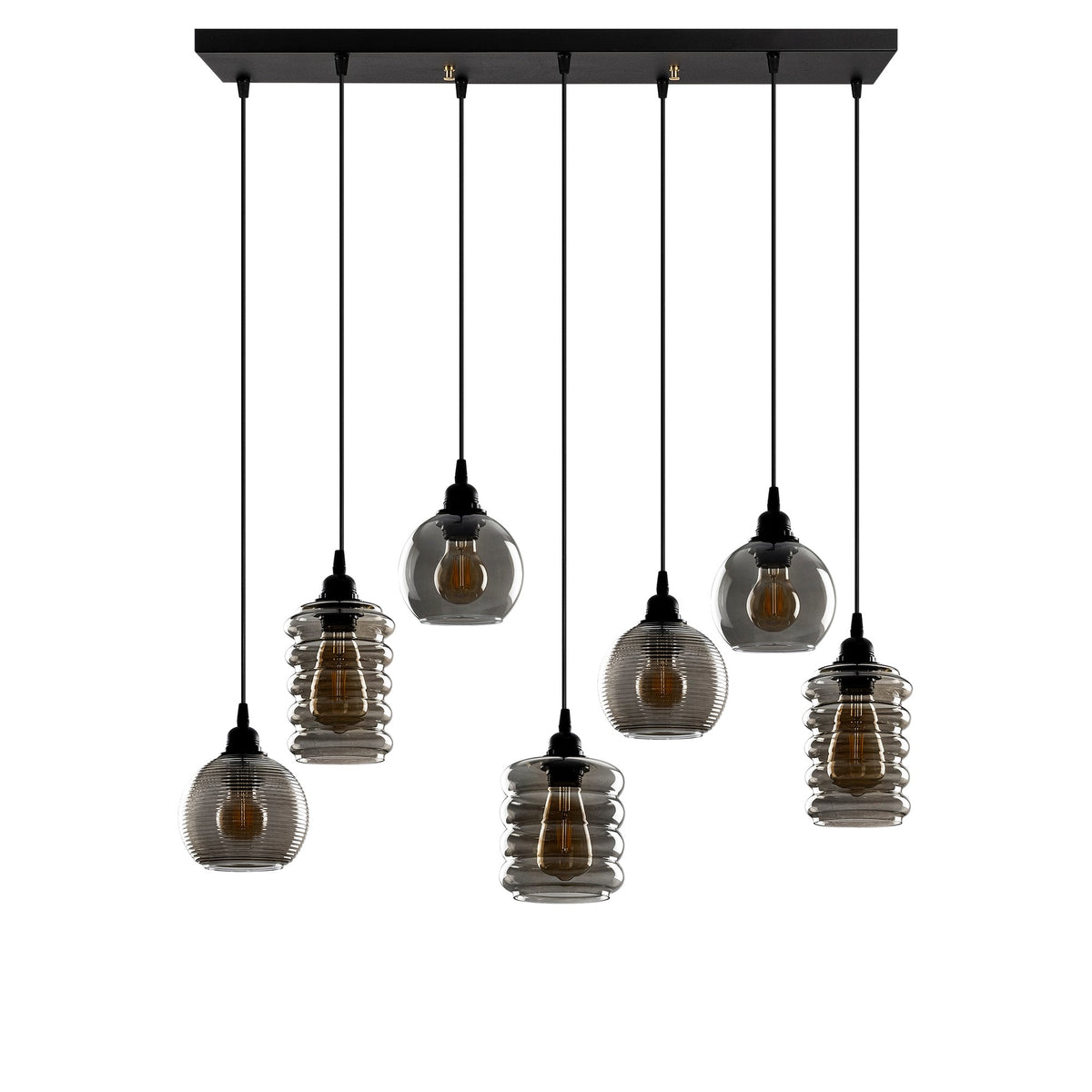Se LUMI Kyklonix loftlampe - røgfarvet glas og sort jern ❤ Kæmpe udvalg i LUMI - Køb online på udsalg og tilbud lige nu ❤ Lav fragtpris og hurtig levering - Varenummer: Boboonline-102436 og barcode / Ean: 8681875991857 på lager - Udsalg på Interiør,Belysning,Lamper,Loftlamper Op til 63% rabat - Mere end 1.329 populære mærker på udsalg