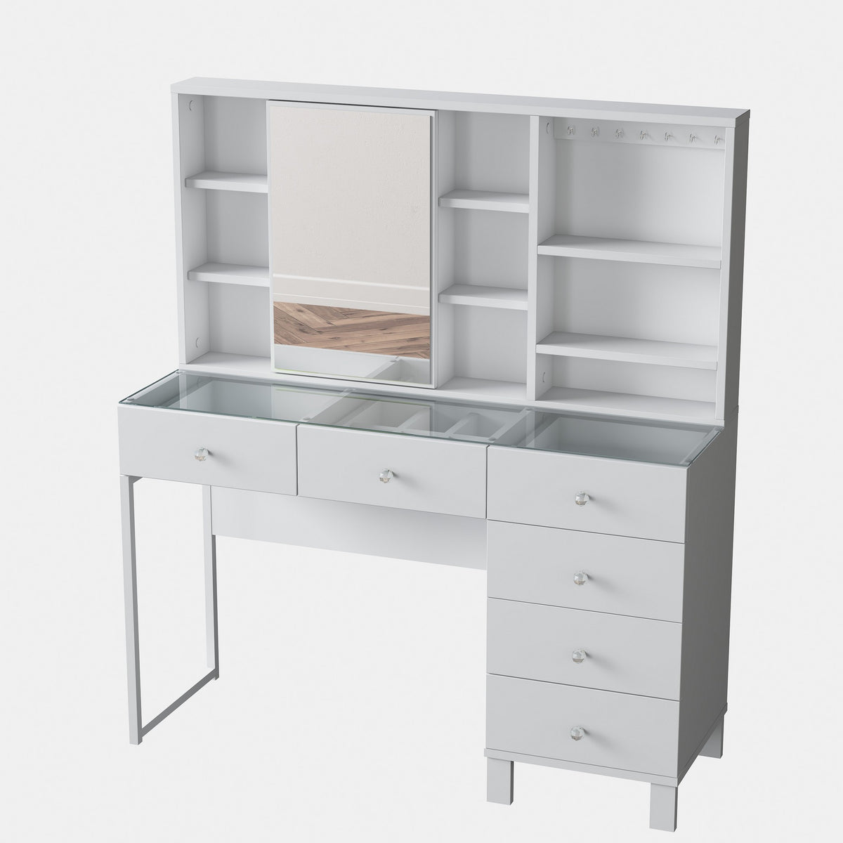Se NORDVÄRK BJ140 3831 makeup bord, m. spejl, 9 hylder, 1 låge og 6 skuffer - hvid melamin (120x40) ❤ Kæmpe udvalg i NORDVÄRK - Køb online på udsalg og tilbud lige nu ❤ Meget billig fragt og hurtig levering: 1 - 2 hverdage - Varenummer: Boboonline-122138 og barcode / Ean: 8684283831401 på lager - Udsalg på Møbler,Borde,Makeup borde,
Møbler,
Borde,
Makeupborde med spejl,
Soveværelse Spar op til 51% - Over 785 kendte brands på udsalg