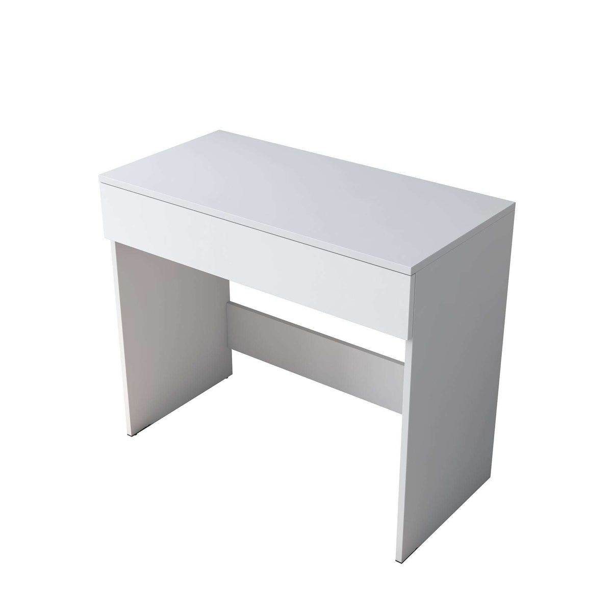 Se NORDVÄRK Bj104 2342 makeup bord, m. 1 skuffe - hvid melamin (90x45) ❤ Kæmpe udvalg i NORDVÄRK - Køb online på udsalg og tilbud lige nu ❤ Hurtig levering til lave fragtpriser - Varenummer: Boboonline-122126 og barcode / Ean: 8683743764624 på lager - Udsalg på Møbler,Borde,Makeup borde,
Møbler,
Borde,
Soveværelse Store besparelser – op til 67% - Store besparelser på over 2.281 brands