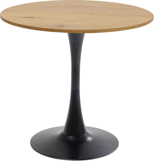 Se KARE DESIGN Schickeria spisebord, rund - laminat m. egetræslook og sort stål (Ø80) ❤ Kæmpe udvalg i Kare Design - Køb online på udsalg og tilbud lige nu ❤ Billig fragt • Hurtig levering - Varenummer: Boboonline-106414 og barcode / Ean: 4025621869610 på lager - Udsalg på Møbler,Borde,Spiseborde Få op til 63% i rabat - Shop udsalg fra mere end 1.798 mærker