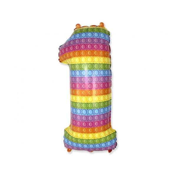 Se Folieballon Fx "Nummer 1" Pop It 69 Cm ❤ Kæmpe udvalg i Godan ❤ Hurtig levering: 1 - 2 Hverdage samt billig fragt - Varenummer: BAR-774235 og barcode / Ean: &