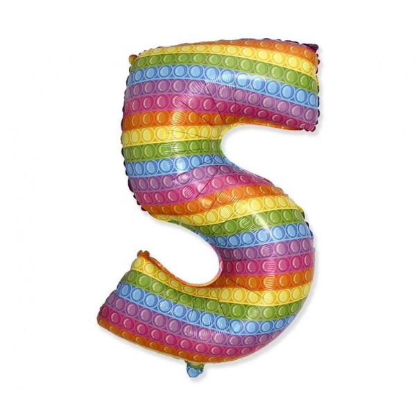 Se Folieballon Fx Nummer 5 Pop It 69 Cm ✔ Kæmpe udvalg i Godan - Køb online på udsalg og tilbud lige nu ✔ Billig fragt og hurtig levering - Varenummer: Barlife-774239 og 8435102312935 på lager - Udsalg på Fest - Balloner - Ballon Tal Spar helt op til 57% - Kæmpe udsalg på over 739 mærker