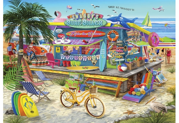 Bluebird puslespil Shaggy's Surf Shack, 500 brikker