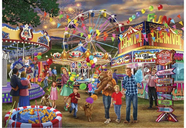 Bluebird puslespil Family Fun Carnival med 2000 brikker