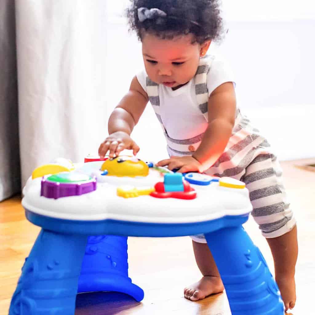 Baby Einstein aktivitetsbord med musik, klaver og tromme til baby