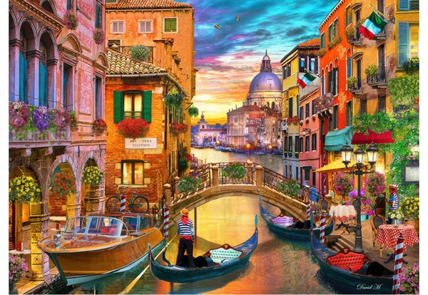 Bluebird puslespil Grand Canal, Venice med 1500 brikker