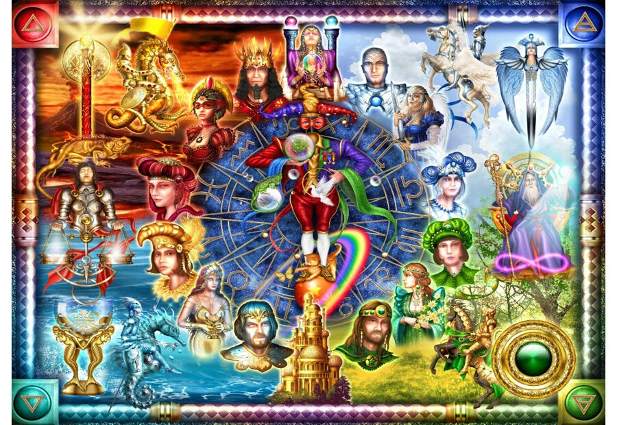 Bluebird puslespil Tarot of Dreams med 500 brikker