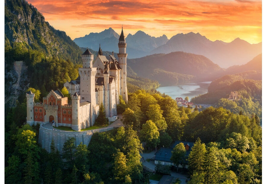 Bluebird puslespil Château de Neuschwanstein med 500 brikker