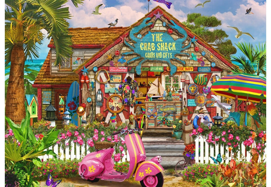 Bluebird puslespil The Crab Shack Gifts med 500 brikker