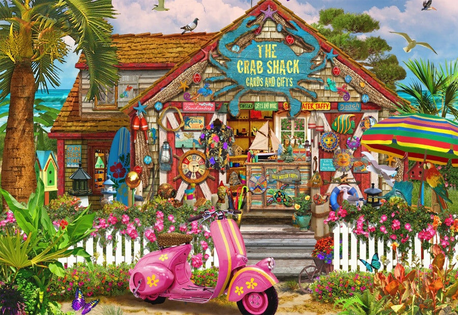 Bluebird puslespil The Crab Shack Gifts med 1000 brikker