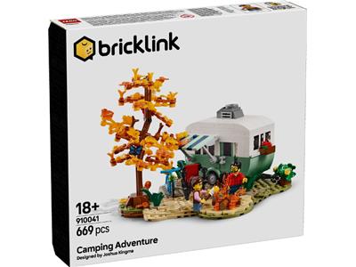LEGO Camping Adventure 910041 retro campingvogn med markise
