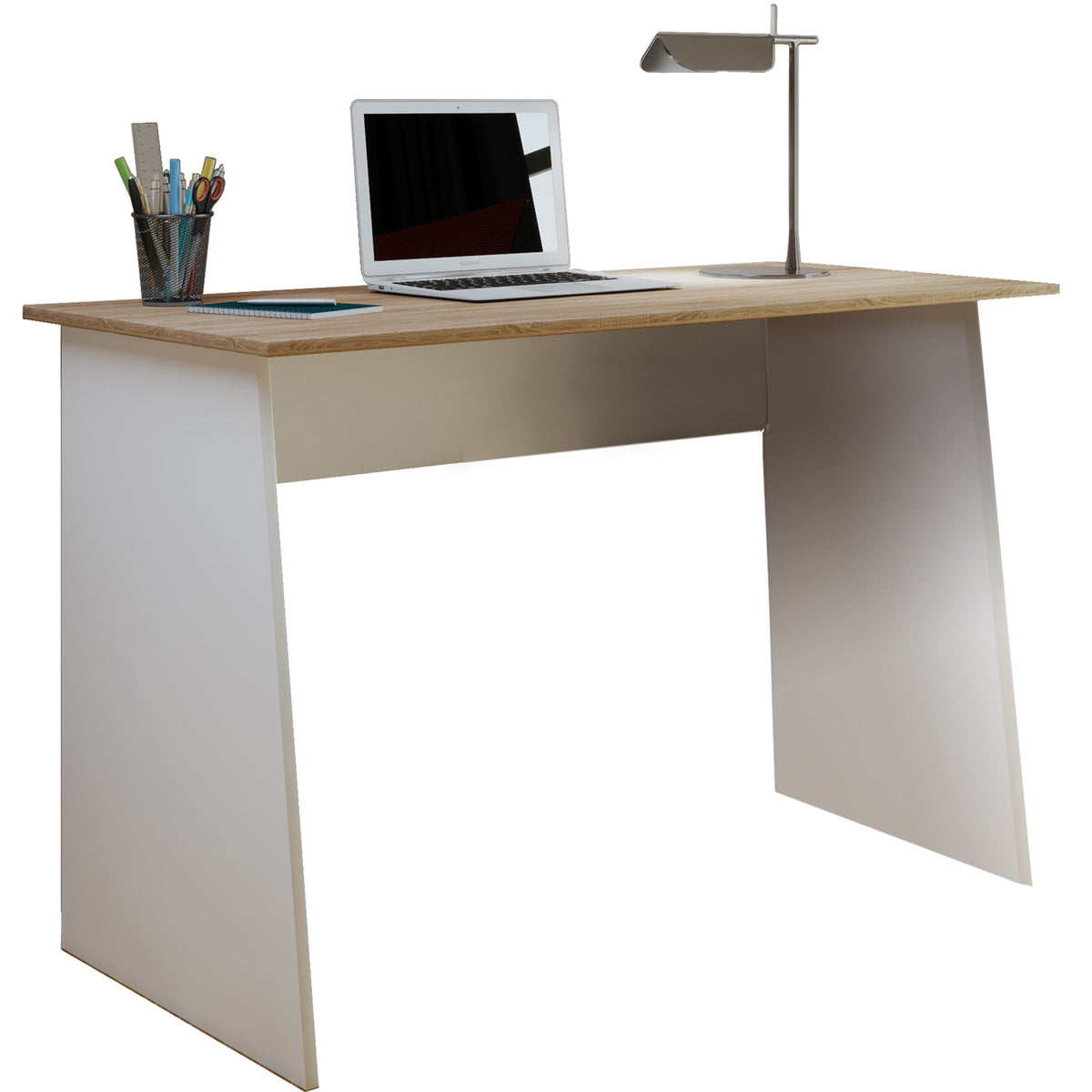 Se Masola Maxi skrivebord - hvid og natur træ (110x50) ❤ Kæmpe udvalg i VCM Nordic - Køb online på udsalg og tilbud lige nu ❤ Meget billig fragt og hurtig levering - Varenummer: Boboonline-55099 og barcode / Ean: 4051814342202 på lager - Udsalg på Møbler,Borde,Kontorborde,Skriveborde,
Indretning af studiebolig,
Møbler,
Billige skriveborde,
Samarbejdspartnere - B va Store besparelser – op til 67% - Store besparelser på over 2.281 brands