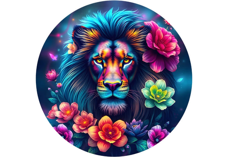 Bluebird puslespil Rainbow Lion med 500 brikker