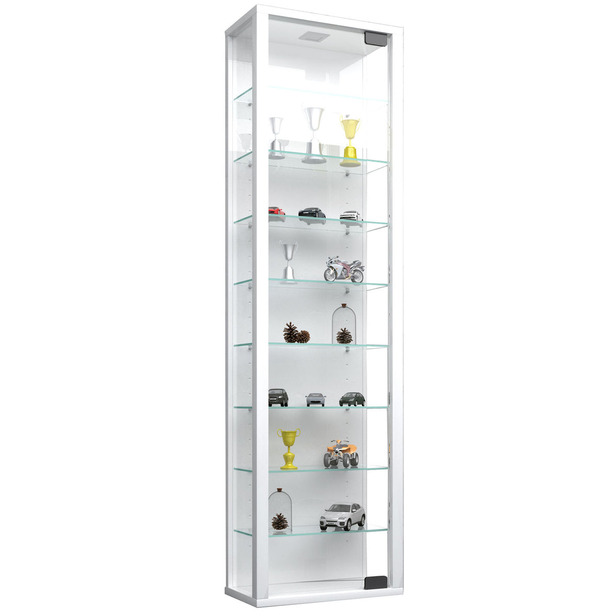 Se Stano Maxi skab uden LED, m. 1 låge og 8 hylder - glas og hvidt træ ❤ Kæmpe udvalg i VCM Nordic - Køb online på udsalg og tilbud lige nu ❤ Meget billig fragt og hurtig levering - Varenummer: Boboonline-54772 og barcode / Ean: 4051814345258 på lager - Udsalg på Møbler,Skabe,Kabinetter og diverse skabe,
Glasskabe,
Smalle skabe,
Skabe,
Spisestue, Få op til 69% i rabat - Find over 1.798 brands på udsalg