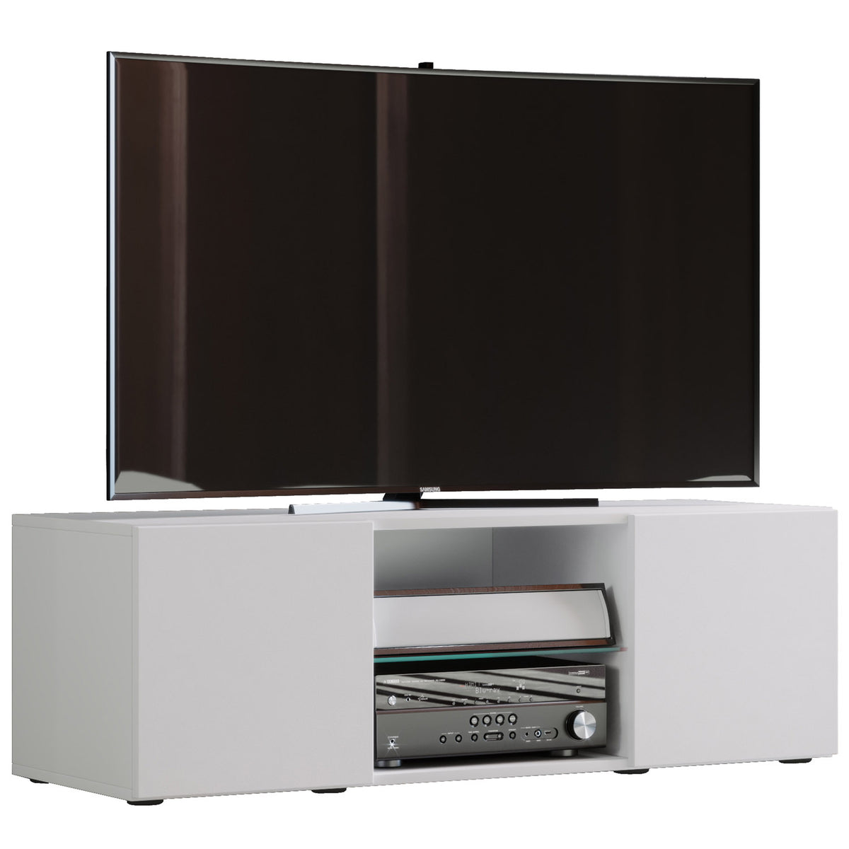 Se Lowina 115 TV-bord, m. 2 låger og 1 hylde - glas og hvid træ ❤ Kæmpe udvalg i VCM Nordic - Køb online på udsalg og tilbud lige nu ❤ Billig fragt og hurtig levering - Varenummer: Boboonline-55854 og barcode / Ean: 4051814359248 på lager - Udsalg på Møbler,Borde,TV-Borde,
Borde til stuen,
Dagligstue,
Borde,
Møbler,
Samarbejdspartnere Få op til 67% i rabat - Over 1.798 brands samlet på udsalg
