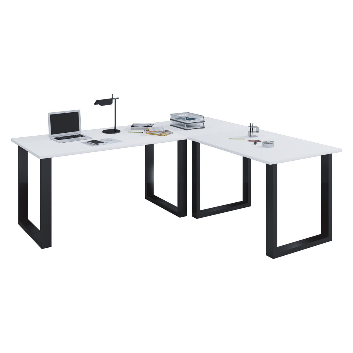 Se Lona U-feet hjørneskrivebord - hvid træ og sort metal (220x190x80) ❤ Kæmpe udvalg i VCM Nordic - Køb online på udsalg og tilbud lige nu ❤ Lav fragtpris og hurtig levering - Varenummer: Boboonline-55408 og barcode / Ean: 4051814397295 på lager - Udsalg på Møbler,Borde,Kontorborde,Hjørneskriveborde,
Kontor,
Borde,
Kontorborde,
Skriveborde til hjemmekontor, Spar helt op til 57% - Udsalg på produkter fra mere end 2.739 brands